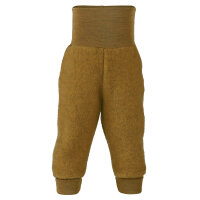 Baby-Hose Wollfleece safran melange