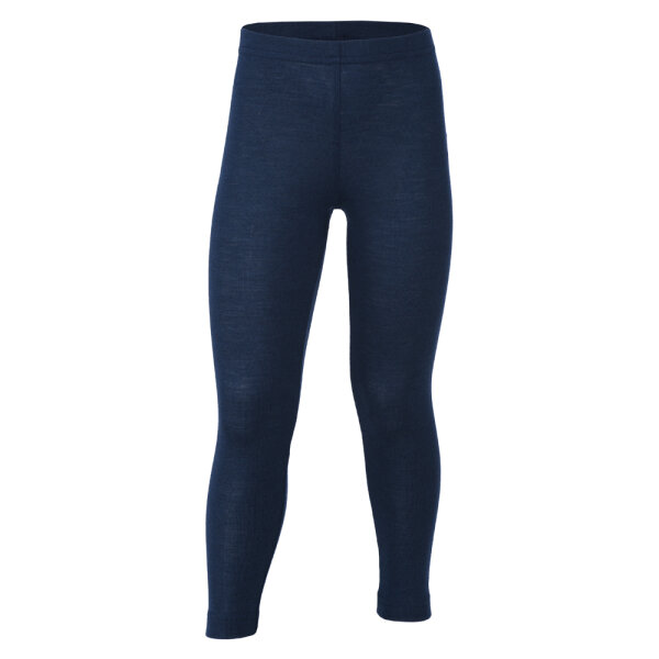 Leggings Wolle/Seide marine