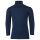 Shirt mit Rollkragen Wolle/Seide marine