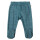 Hose m. Fuss Wolle/Bambus blau - 50
