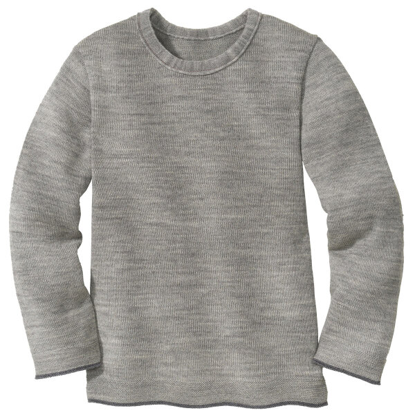 Strick-Pullover grau - 98/104