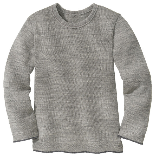 Strick-Pullover grau - 122/128