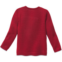 Strick-Pullover bordeaux - 110/116