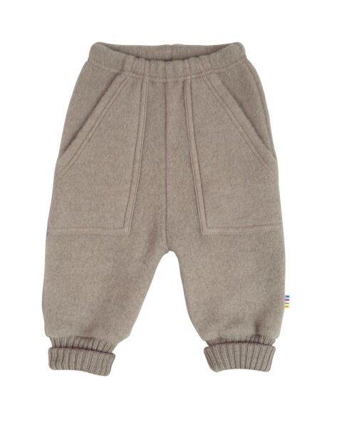 Wollfleece-Hose Soft Wolle sesam