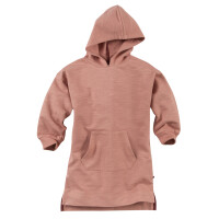Kapuzenkleid ros&eacute; - 122