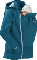 Softshell-Tragejacke Clickit Allrounder teal