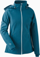 Softshell-Tragejacke Clickit Allrounder teal