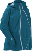 Softshell-Tragejacke Clickit Allrounder teal