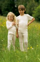 Unterhemd Langarm Merino natur - 92