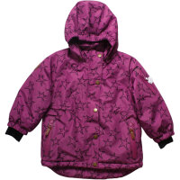 Winterjacke warm violet