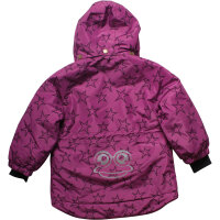 Winterjacke warm violet