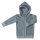 Kapuzenjacke Velour powder blue - 104