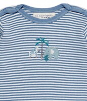 Luna Langarmshirt blau gestreift