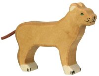 Holztiger Löwin