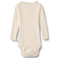 Body Langarm Rib Lotta cream - 68