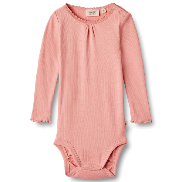 Body Langarm Rib Lotta Rosette - 56