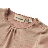 Body Langarm Rib Lotta nougat rose - 86