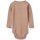Body Langarm Rib Lotta nougat rose - 86