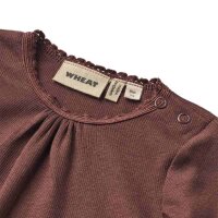 Body Langarm Rib Lotta eggplant - 74