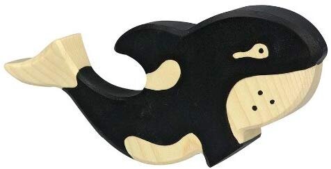 Holztiger Orka-Wal