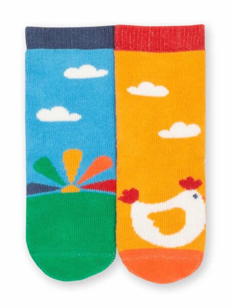 Stoppersocken 2er-Pack Rise And Shine - 80
