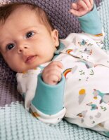 Lovely little Overall m. Fu&szlig; Dodos bunt