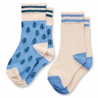 Loris Socken 2er-Pack Blue Trees - 23-26