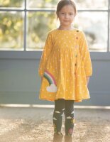 Norah Strumpfhose Blumengarten blau