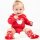 Socken 2er-Pack Eule und Rentier blau-rot
