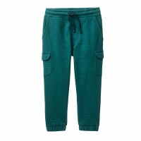 Sweat-Cargohose tiefseegr&uuml;n - 128