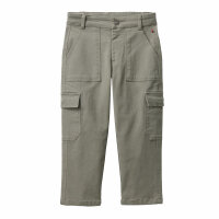 Twill-Cargohose khaki - 128