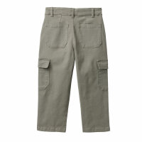 Twill-Cargohose khaki - 128