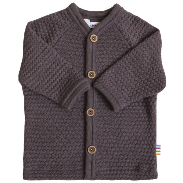 Cardigan Wolle lila