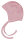 Basic Baby-Häubchen Wolle altrosé - 41
