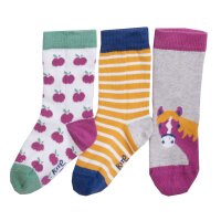 Socken 3er Pack Pony - 6-12 Monate