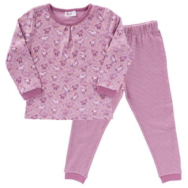Pyjama Pferde pink