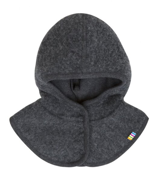 Windstopper Schalmütze Soft Wolle dunkelgrau - 50