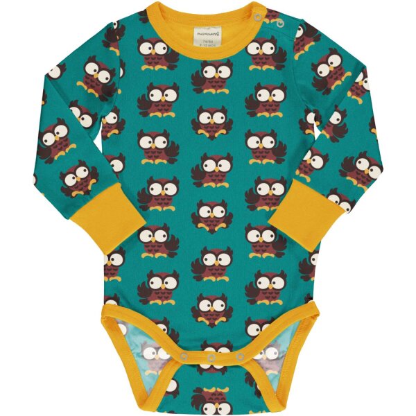 Body langarm OWL - 74/80