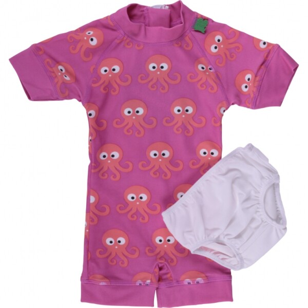 Schwimmanzug UV 50+ pink