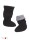 Manymonths Winter Booties Black/Silver Grey