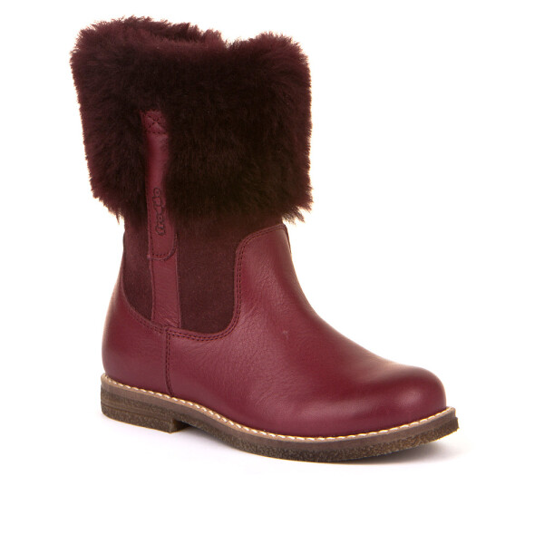 Froddo Lederstiefel Fell bordeaux - 30