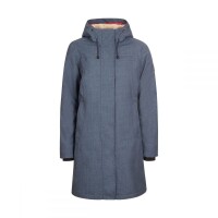 Elkline Damen Wintermantel Apres Ski bluegrey