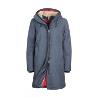 Elkline Damen Wintermantel Apres Ski bluegrey