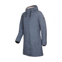 Elkline Damen Wintermantel Apres Ski bluegrey