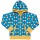 Wende-Kapuzenjacke PICNIC Bee - 134/140