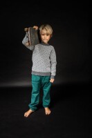 Bimisi Twill-Hose teal