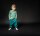 Bimisi Twill-Hose teal