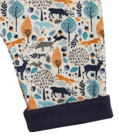 Wendehose Waldmotive navy