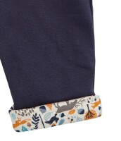 Wendehose Waldmotive navy