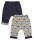 Wendehose Waldmotive navy